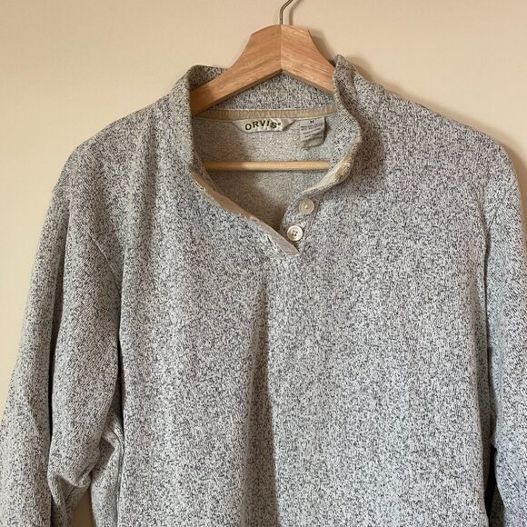 Orvis Speckled Pullover Sweater - Picture 3 of 5